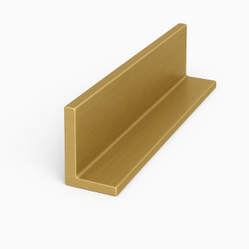 Латунный профиль Г-образный 15 мм ЛС59-1 в наличии в Орле