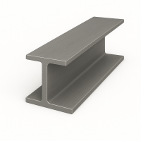 Н-образный профиль стальной 100х55х4,1 мм 10ХСНД ГОСТ Р 57837-2017