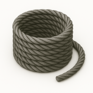 Канат тройной свивки ЛК-Р 30 мм ГОСТ 3089-80 в наличии в Орле