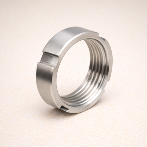 Гайка шлицевая AISI 304 1 1/4" в наличии в Орле