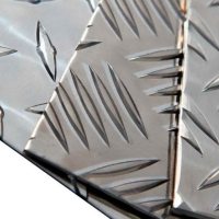 Лист нержавеющий рифленый квинтет 0.8х1250х2500 мм AISI 316Ti