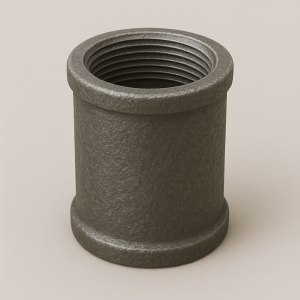 Чугунная муфта переходная ДУ 40х20 (1 1/2 х 3/4 дюйма) ГОСТ 8957-75 в наличии в Орле