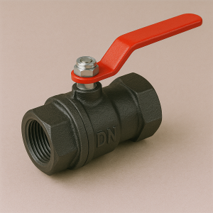 Чугунный кран шаровой проходной муфтовый ДУ 65 РУ 16 ГОСТ 9702-87 в наличии в Орле