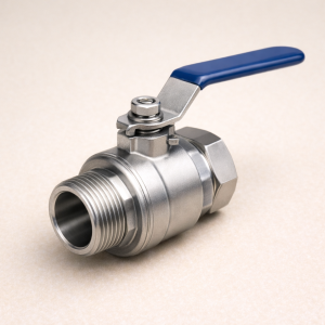 Кран шаровой 3-ходовой AISI 316L 1 1/2" ВР/ВР/ВР в наличии в Орле