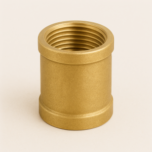 Муфта латунная прямая резьбовая 40 мм 1 1/2 ГОСТ 32590-2013 в наличии в Орле