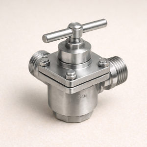 Кран пробковый 3-х ходовой ВР/ВР/ВР AISI 316L DN 25 в наличии в Орле